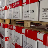 Papier de copie O2 A4 durable et flexible en gros d'usine 70gsm 80 GSM papier carbone 75Gsm