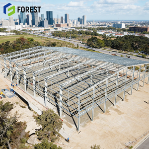Techo de Lámina Corrugada Resistente al Viento, Fábrica de Procesamiento de Alimentos, Montaje Rápido, Resistencia a la Corrosión, Construcción con Estructura de Acero - Product Image 1