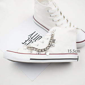 Модная металлическая Серебряная цепочка для обуви - Product Image 4