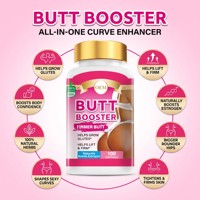 Booster de fesses pour femmes Grosses fesses fermes Amélioration de la hanche Capsules de gélules Supplément de fesses naturel