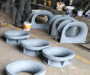 La piattaforma marina degli accessori della nave ha montato il Chock chiuso di attracco dell'acciaio fuso di komatsu F 2005-75