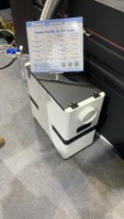 Imprimante DTF A1 60 cm avec 2 têtes I3200 et système de recirculation automatique de la poudre, agitateur, courroie de convoyeur en maille, aspiration d'air, panneau LED