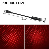 LELANPU Red Star Roof Offroad Lucas Laser Down Truck Accesorios Sternenhimmel Auto Aux Beam Piezas de vehículos USB Car LED Starlight