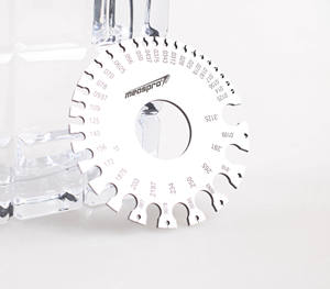 Двусторонний измеритель/сварочный манометр из цветной стали, 0-36, американский стандарт (AWG) и SAE - Product Image 5