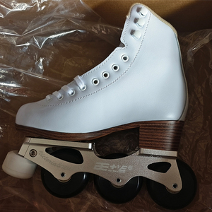 <span class=keywords><strong>Patines</strong></span> en Línea Profesionales Feng Quan, Duraderos, de Alta Calidad, con Freno Delantero, 3 Ruedas de PU 85A para Competición - Product Image 4