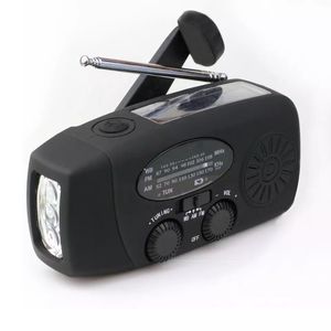<span class=keywords><strong>Radio</strong></span> d'urgence portable rechargeable solaire à manivelle avec lampe torche LED, AM <span class=keywords><strong>FM</strong></span> WB, 2000 mAh - Prix de gros - Product Image 3