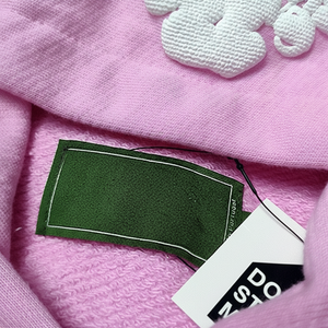 Sudadera con Capucha para Hombre, de Alta Calidad, 440G, 100% Algodón, Felpa Burbuja, Antiencogimiento, Holgada, Manga Larga, con Estampado de Letras en Relieve - Product Image 1