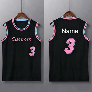 Polyester Jersey Plus Size Anti-Bacterial Sleeveless <b>Red</b> White Uniform High School Basketball Uniforms Street Wear - Product Image 6