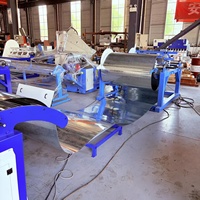 Machine de fabrication de conduits d'air rectangulaires CNC Auto Duct Line 3 / Auto Duct Line III pour tôles d'acier galvanisé