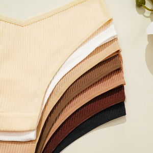 <span class=keywords><strong>Slip</strong></span> da <span class=keywords><strong>Donna</strong></span> Traspiranti, Mutandine Fitness Alla Moda, Sexy in Cotone a Forma di V, Intimo Femminile - Product Image 5