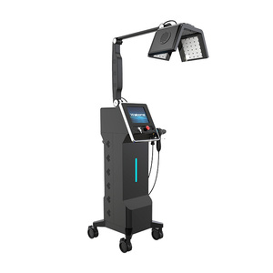 Appareil de détection du cuir chevelu et de stimulation de la pousse des cheveux, en acier inoxydable et plastique, écologique, pour usage en salon, multifonction 2 en 1, restauration capillaire - Product Image 1