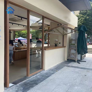 หน้าต่างกระจกสองชั้นแบบเปิดเข้าด้านใน ป้องกันพายุ แบบพับแนวตั้ง อลูมิเนียม บานเฟี้ยม - Product Image 2