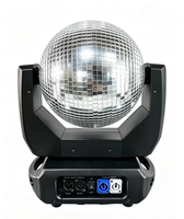Lumière disco à commande vocale, boule magique DMX rotative, boule disco pour KTV, discothèque, lumières de fête, boule à tête mobile