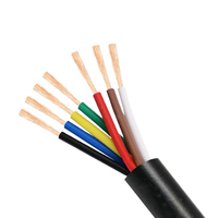 Câble de commande multiconducteurs en cuivre YILAN KVV, isolation XLPE, gaine PVC, indice de protection IP44, certifié CE, 450/750V, pour usage informatique, couleurs personnalisées