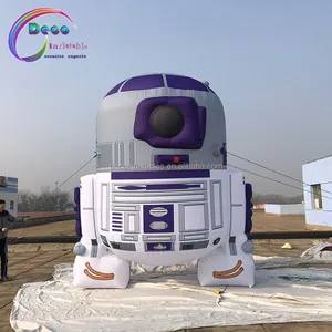 अनुकूलित घटना रोबोट मॉडल विशाल inflatable R2D2 रोबोट