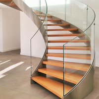 Himo CBMmart — escaliers pour maison secondaire, différents modèles, idées d'escalier courbés en verre et spirale