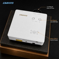 Projecteur laser CAAVITS 8000 Ansi Lumens WUXGA 3LCD pour l'installation dans les musées, projecteurs pour signalisation numérique