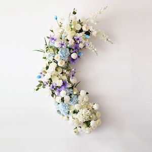 LFB1441 nuovo arrivo bianco blu sala finestra mostra display disposizione dei fiori - Product Image 4