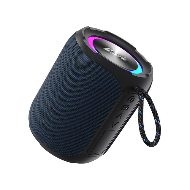 Waterproof Speaker BT5.3 Stereo TWS Pairing LED Call Radio TF Card USB AUX Wireless Portable Speaker