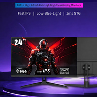 Moniteur d'ordinateur de jeu 24 pouces 2K 2560*1440 180 Hz 1 ms Noir Sans Cadre