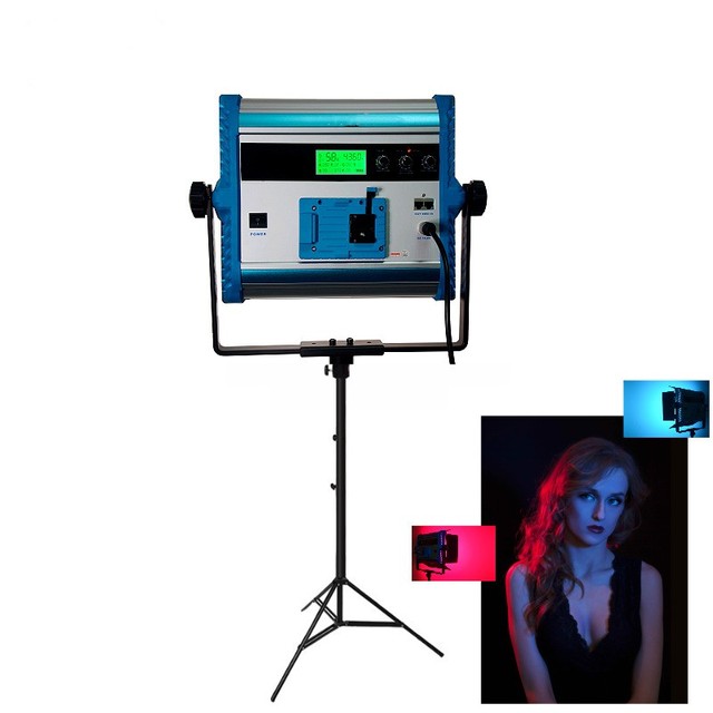 Hot Sale 100W RGB Portable Studio Panel Light with CRI 95 Ra+ 110V-240V for Video Photography and Film
