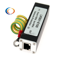 Parafoudre réseau RJ45 SPD pour protection contre les surtensions et la foudre pour réseau Ethernet 100M