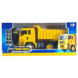 SJY-13553 ZD Racing Camion benne télécommandé 6 canaux à l'échelle 1:18 en métal, véhicule de construction RC avec lumières LED, portée de 25 m - Product Image 6