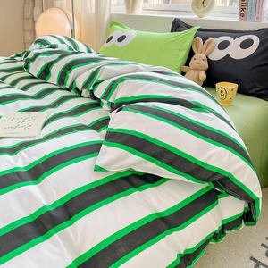 Dernière conception de literie en polyester imprimé coloré 100% housse de <span class=keywords><strong>couette</strong></span> ensembles de literie ultra-doux - Product Image 3