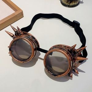 Nouvelles lunettes rétro punk steampunk pour Halloween, accessoires de déguisement pour fête et cosplay - Product Image 2