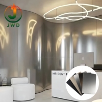 Panneau mural en PVC imperméable pour bureau, plaque en cristal de carbone, panneau décoratif en placage de bambou et charbon de bois