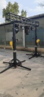 Torre Móvil Cuadrada de Aluminio Telescópica de 6M con Manivela, Certificación TUV, para Conciertos, Bodas y Eventos con Sistemas Line Array