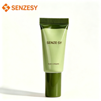 SENZESY 10ml Tabung Kosmetik Esens Wajah PE Kustom, Tabung Plastik Lunak Kosong untuk Krim BB, Kemasan Krim Mata, Tahan Lama, Dapat Diremas