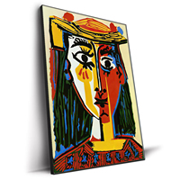 Reproduction encadrée art mural peinture sur toile personnalisée
