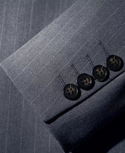 Conjunto de Terno Masculino em Poliéster de Duas Peças para Entrevista de Trabalho e Primeiro Terno de Negócios para Profissionais Jovens - Product Image 4