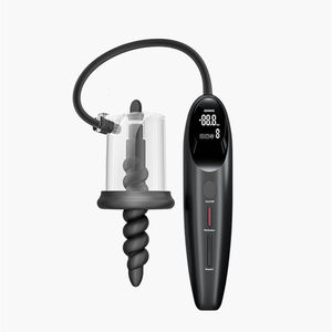 10-скоростной Вибрационный массажер простаты с дистанционным управлением-Силиконовый анальный штекер для мужчин и пар - Product Image 1