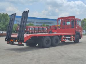 Nuovi Camion a Pianale Dongfeng Shacman Isuzu Sinotruk HOWO 4*2 6*4 8*4 Diesel con Trasmissione Manuale di Alta Qualità per il Trasporto di Escavatori - Product Image 4