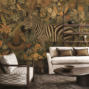 Papier peint <span class=keywords><strong>mural</strong></span> décoratif moderne imprimé paysage jungle en liège naturel, résistant à l'humidité, pour salon et fond de chambre d'hôtel - Product Image 2