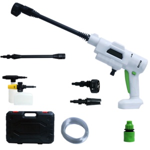 Portable 24V/48V Lithium <b>Battery</b>-Powered High Pressure Water <b>Pump</b> 1500W+ Mobile Car Washer 50BAR High-Voltage Cleaner - Product Image 4