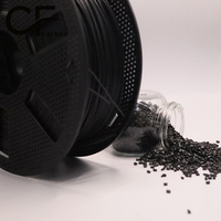 Granulés de fibre de carbone PA11 CF5/CF15/CF25/CF35/CF45, granulés de nylon 11 bio-sourcés pour le moulage par injection et l'impression 3D