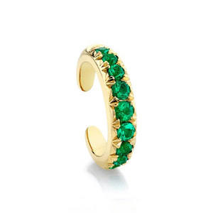 Bijoux <span class=keywords><strong>d</strong></span>élicats Gemnel, <span class=keywords><strong>boucle</strong></span> <span class=keywords><strong>d</strong></span>'<span class=keywords><strong>oreille</strong></span> en <span class=keywords><strong>argent</strong></span> sterling 925 avec émeraude unique - Product Image 1