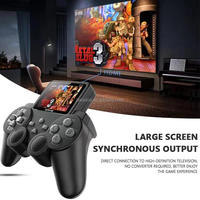 Console de jeu vidéo portable rétro classique S10 avec sortie TV, 500 jeux intégrés, manette de jeu, stick de jeu, pour deux joueurs