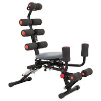 Réglable Six-Pack Abdomen Unisexe Fitness Machine Durable Pédale Gym Équipement Multifonctionnel Soins Exercice Banc & Rack