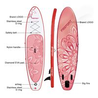Nouvelles Tendances : Planche de Paddle Surf Gonflable Rose pour la Pêche, Hydrofoil, Tablas Paddle Surf