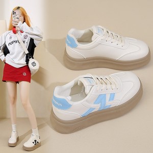 Chaussures de marche pour femme aux couleurs personnalisées, empeigne en PU, design classique, chaussures décontractées pour un usage quotidien, respirantes, idéales pour la saison automnale - Product Image 4