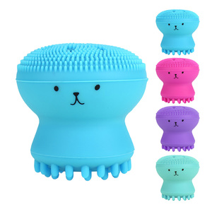 <span class=keywords><strong>Brosse</strong></span> <span class=keywords><strong>nettoyante</strong></span> en silicone pour le <span class=keywords><strong>visage</strong></span>, <span class=keywords><strong>brosse</strong></span> de nettoyage du <span class=keywords><strong>visage</strong></span> tendance, exfoliante, pour éliminer la graisse, outil de massage en forme de méduse/poulpe - Product Image 3
