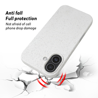 Étui de téléphone portable pour iPhone 17 Étuis écologiques pour iPhone Couverture arrière de téléphone pour iPhone 17