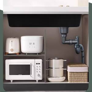 Fregadero de Cocina de Granito Negro y Cuarzo, de un Solo Tazón Grande, para Instalar Bajo Encimera, Engrosado, Fácil de Limpiar - Product Image 5