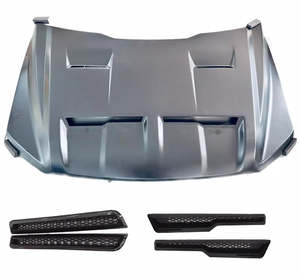 Capot en aluminium avec évents pour FORD F150 2021 <span class=keywords><strong>2022</strong></span> 2023 Wholesale Engine Cover - Product Image 3