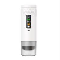 Machine à café portable 3 en 1, auto-chauffante, 7500 mAh, 80 ml, compatible avec les capsules et le café en poudre, hôtel