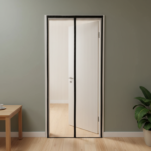 <span class=keywords><strong>Moustiquaire</strong></span> magnétique lavable en polyester pour porte, idéale pour usage résidentiel - Product Image 1